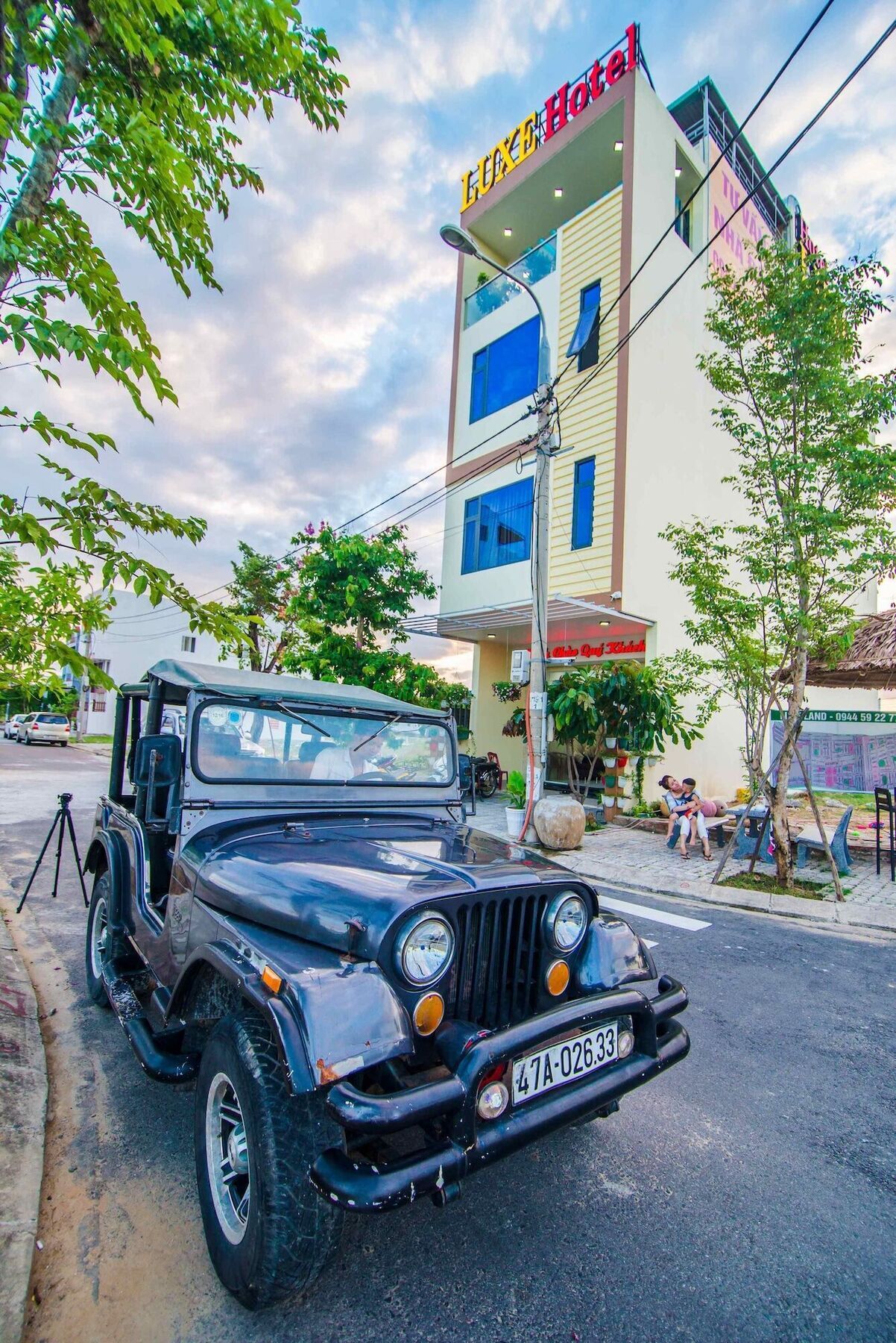 Luxe Hotel Ngu Hanh Son Buitenkant foto